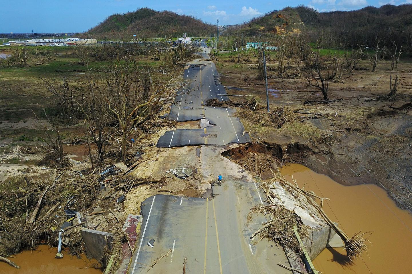 TOPSHOT-WEATHER-HURRICANE-CARIBBEAN-PUERTORICO