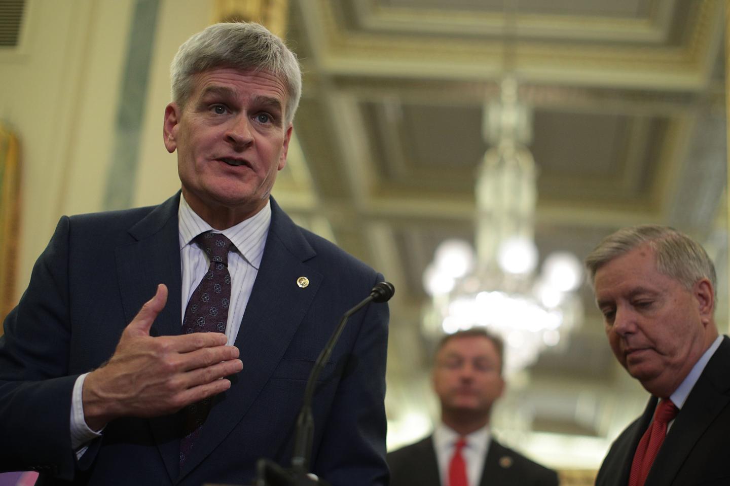 Group Of Republican Senators Introduce The Graham-Cassidy-Heller-Johnson Proposal To Reform Healthcare