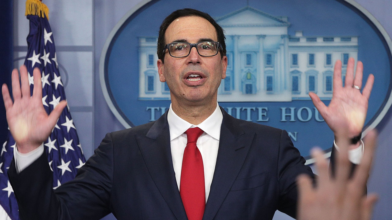 Treasury Secretary Steve Mnuchin.