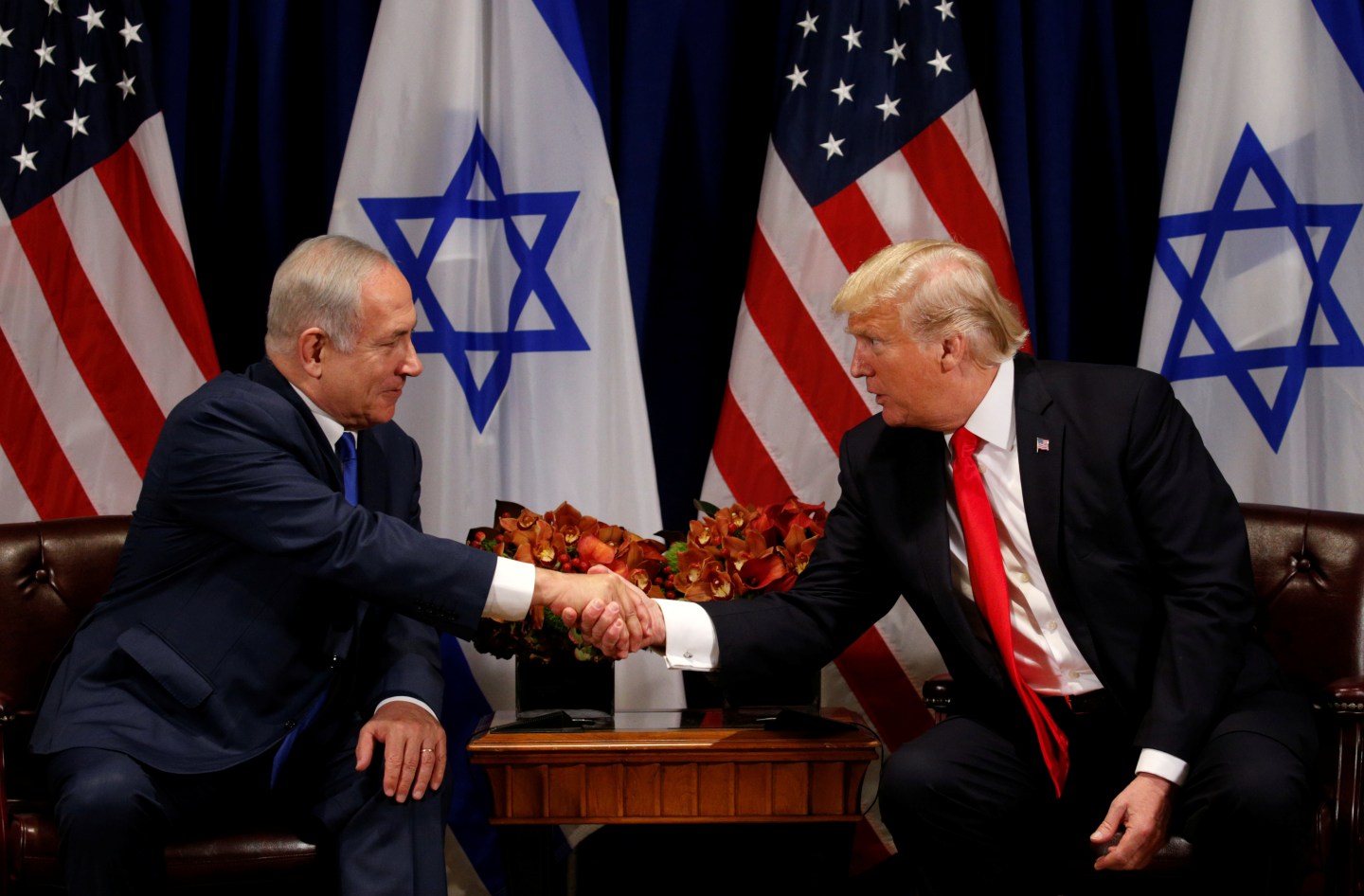 Trump meets with Netanyahu in New York