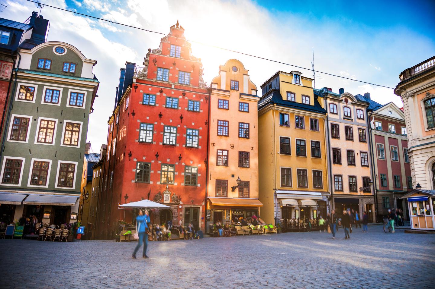 Stockholm, Sweden, Old town and town square