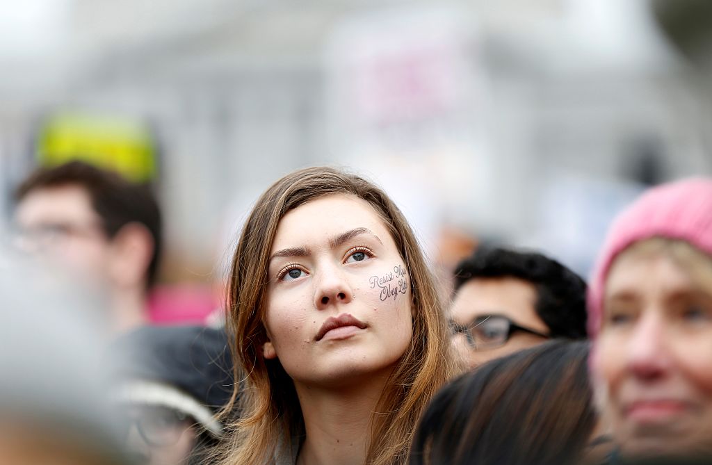 Women's march in San Francisco