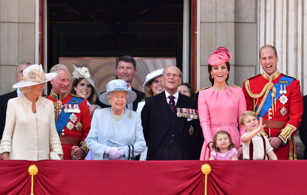 during the annual Trooping The Colour parade on June 17, 2017 in London, England.