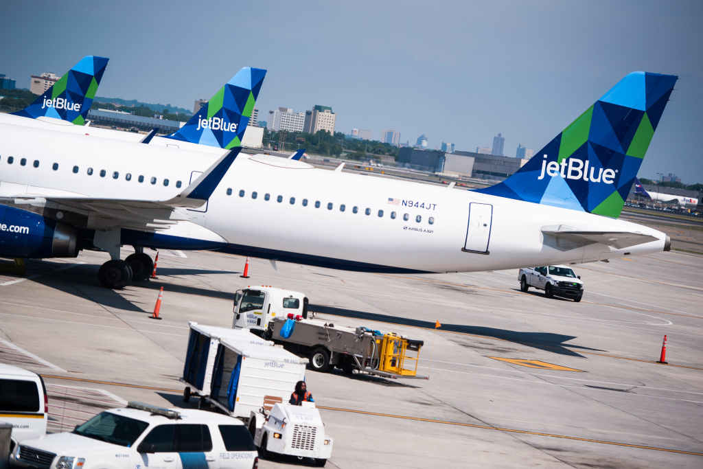Inside JetBlue Airways Corp. Terminal 5 At JFK Ahead Of Earnings Figures
