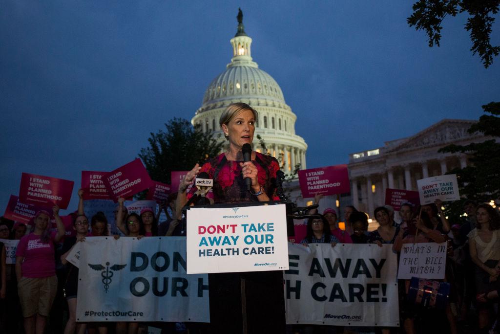 Senators Debate Health Care Bill On Capitol Hill