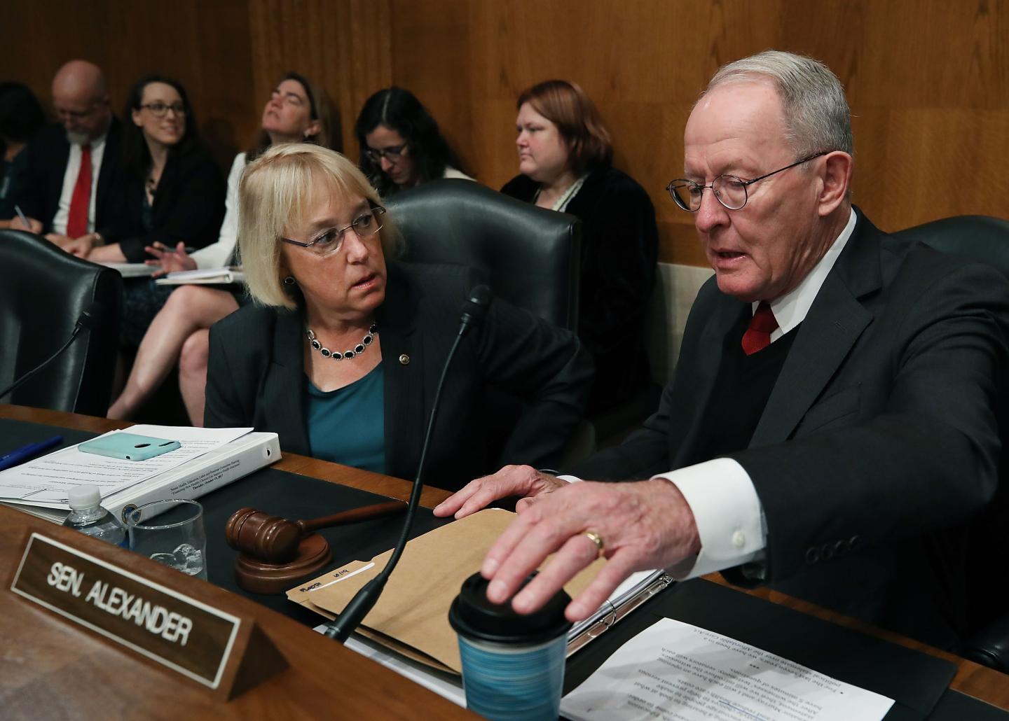 Lamar Alexander And Patty Murray Lead Senate Hearing On Health Care Costs