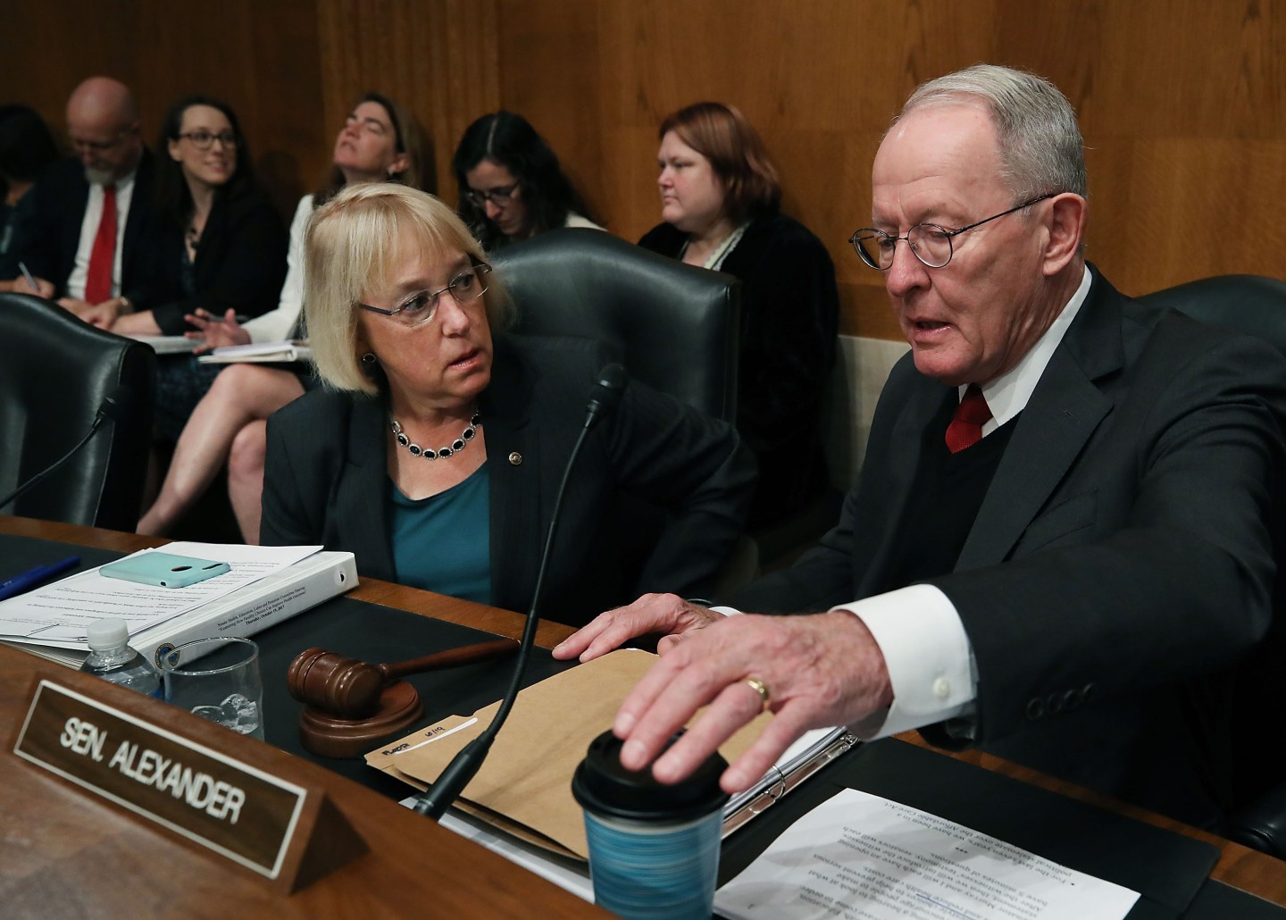 Lamar Alexander And Patty Murray Lead Senate Hearing On Health Care Costs