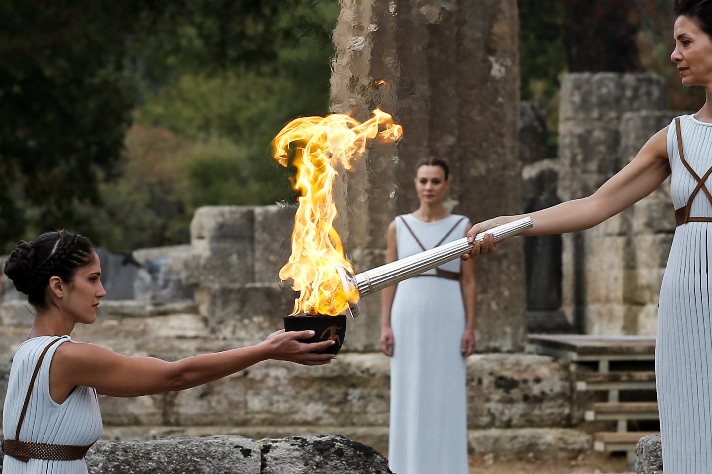 Lighting Ceremony of the Olympic Flame Pyeongchang 2018