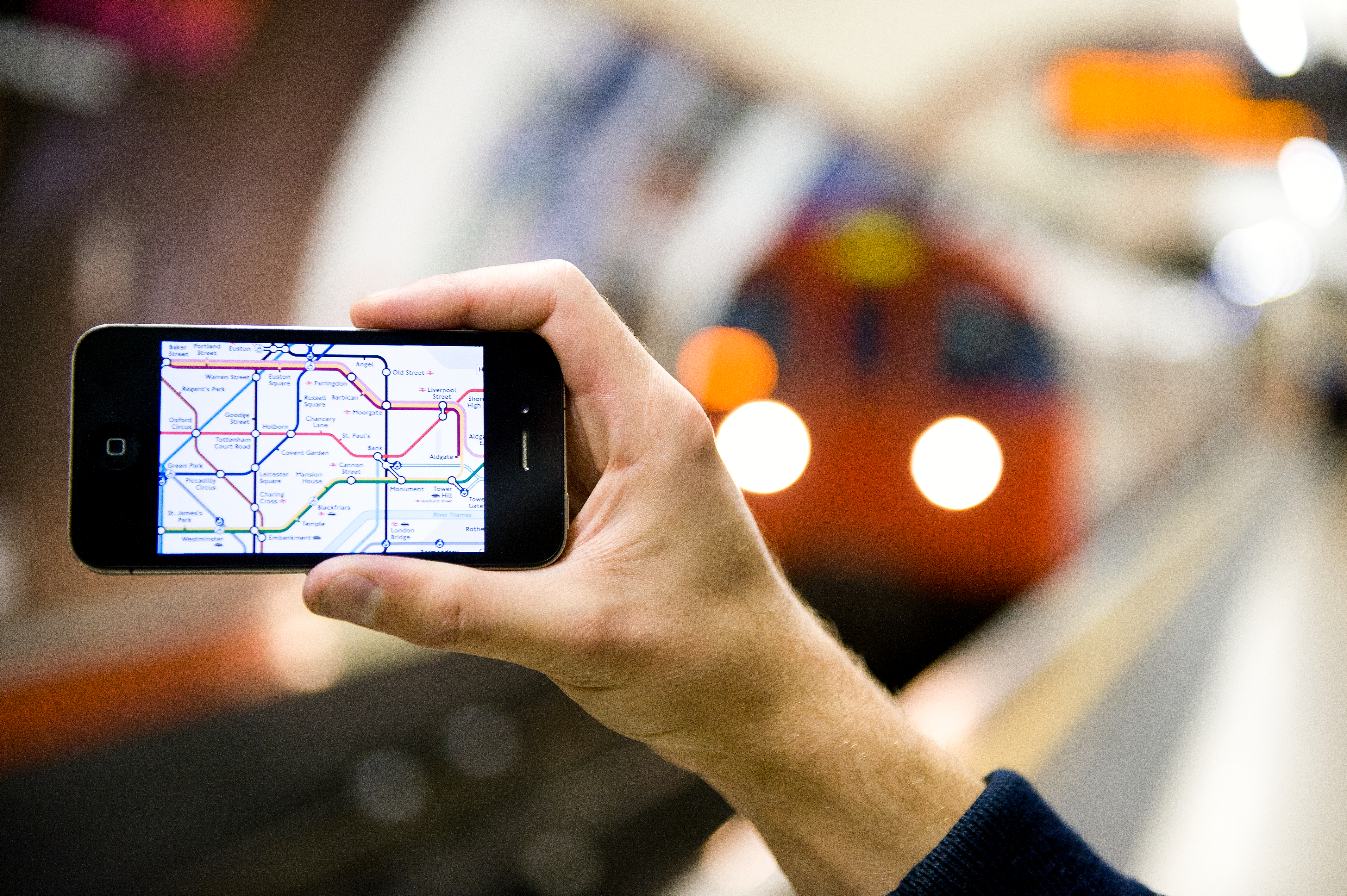 iPad And iPhone Location - London