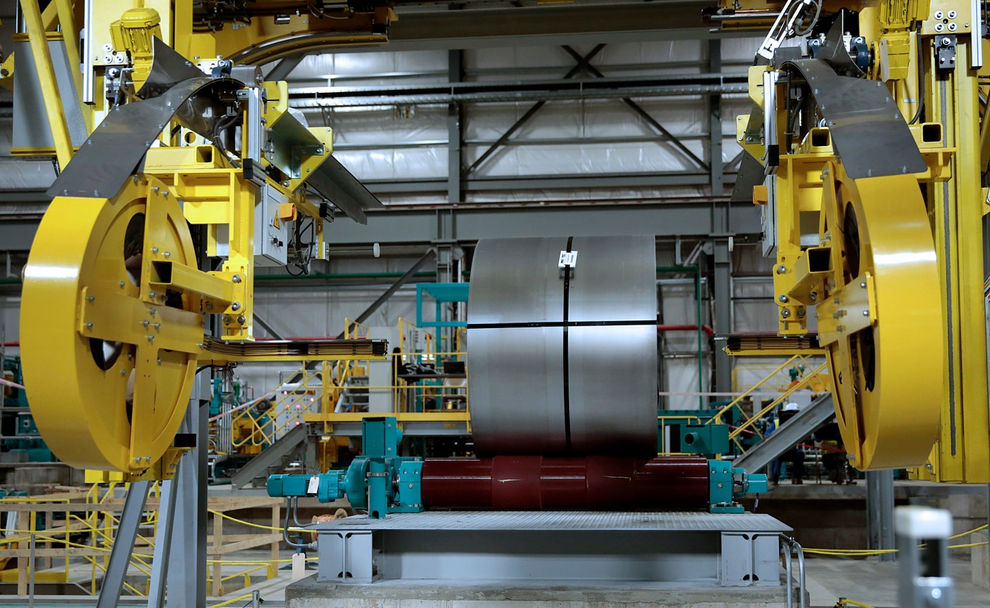 Steel Annealing Operations Inside The PRO-TEC Coating Co.