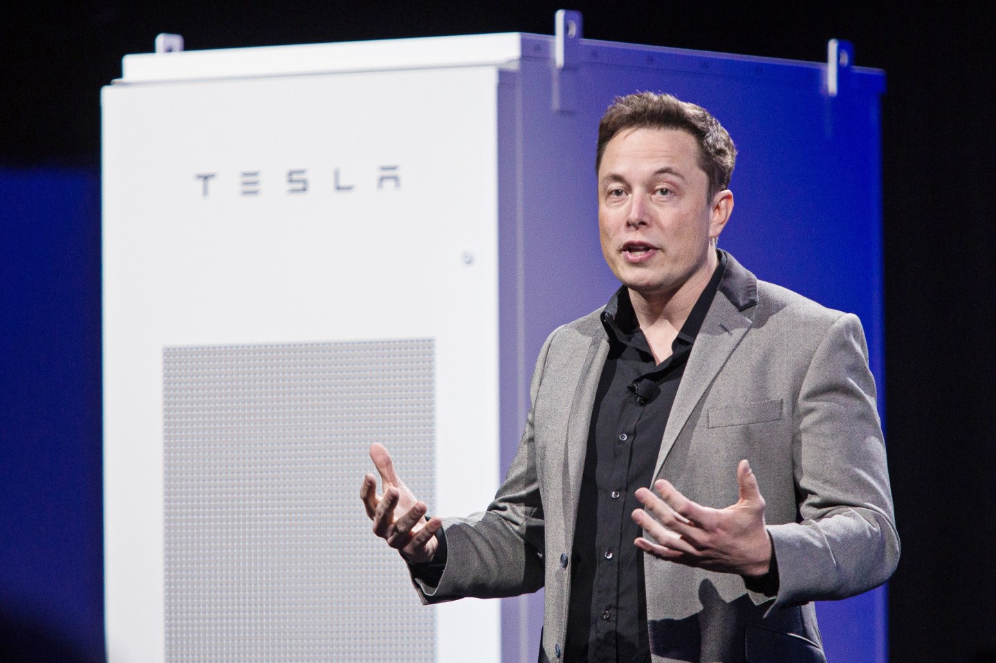 Tesla Motors Inc. Chief Executive Officer Elon Musk Unveils New Generation Of Batteries