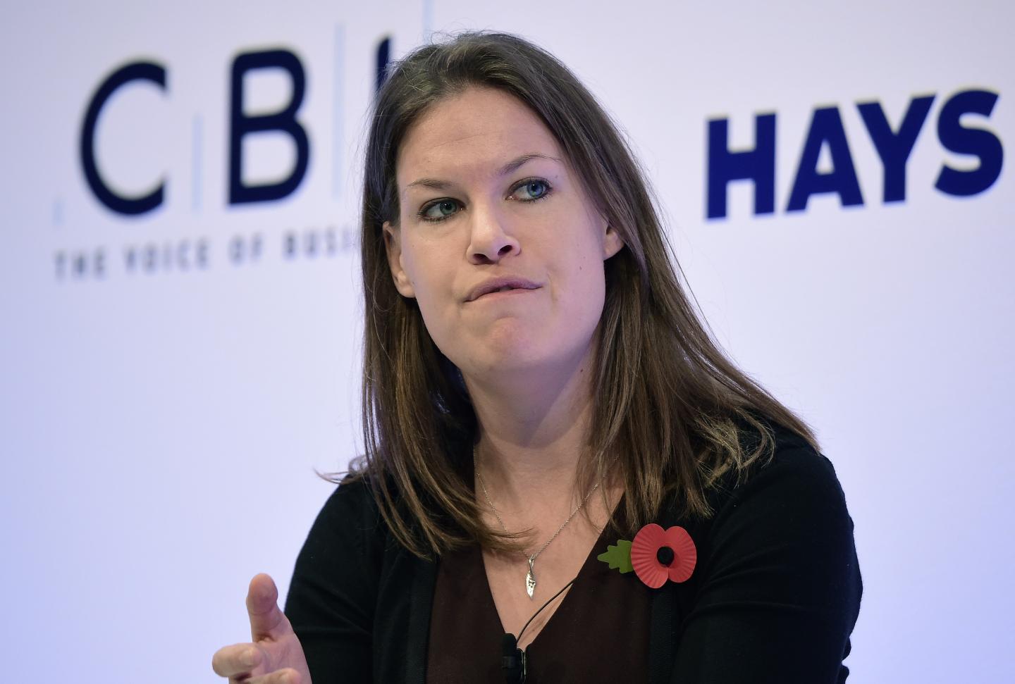 BRITAIN-ECONOMY-BUSINESS-CONFERENCE-CBI