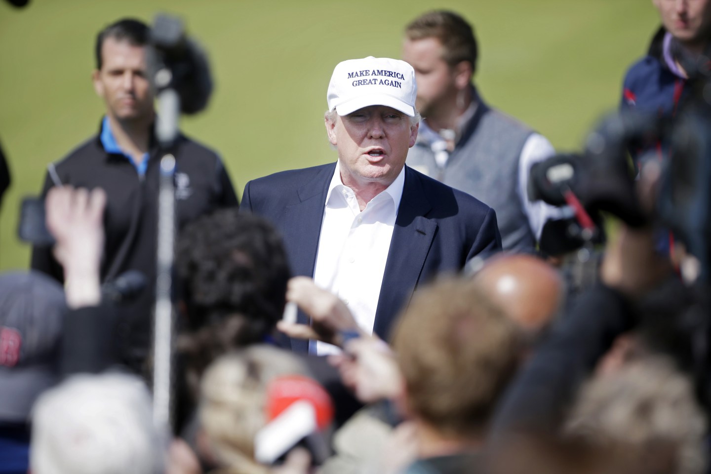 Presumptive Republican Presidential Nominee Donald Trump Re-Opens Trump Turnberry Golf Course And Hotel Following Refurbishment