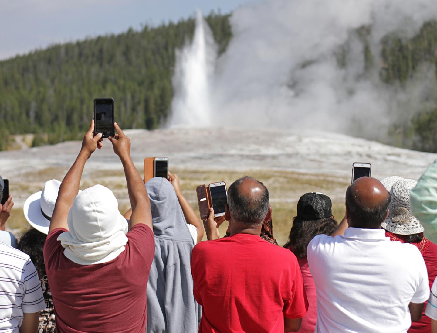 Old Faithful Geyser Tourism