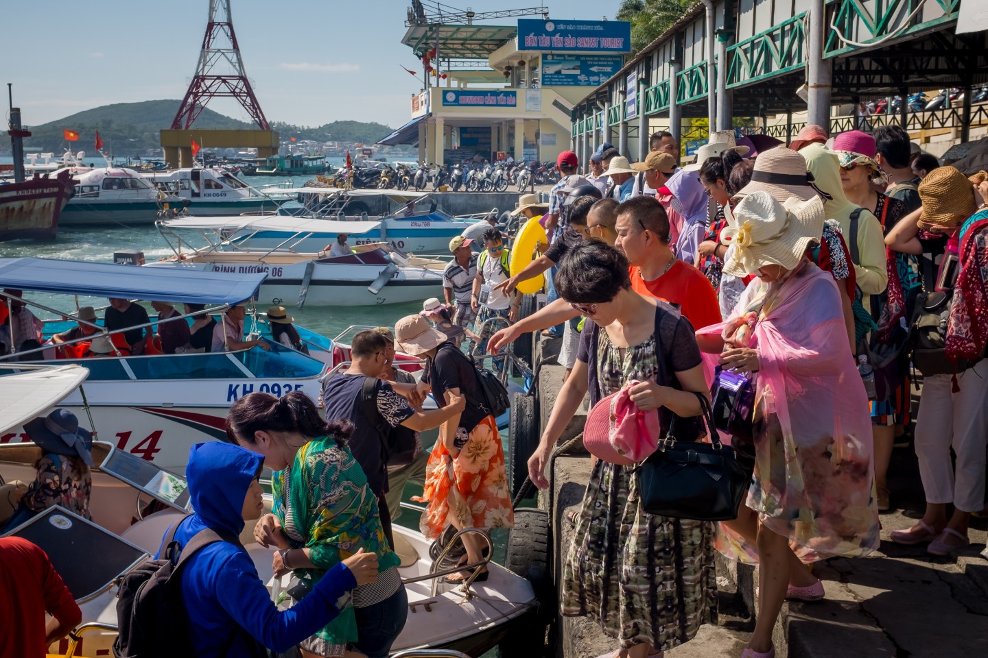 Chinese Tours Take Over The Bay Of Nha Trang