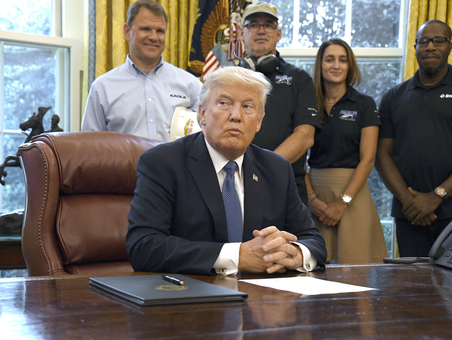 President Trump Signs The National Manufacturing Day Proclamation