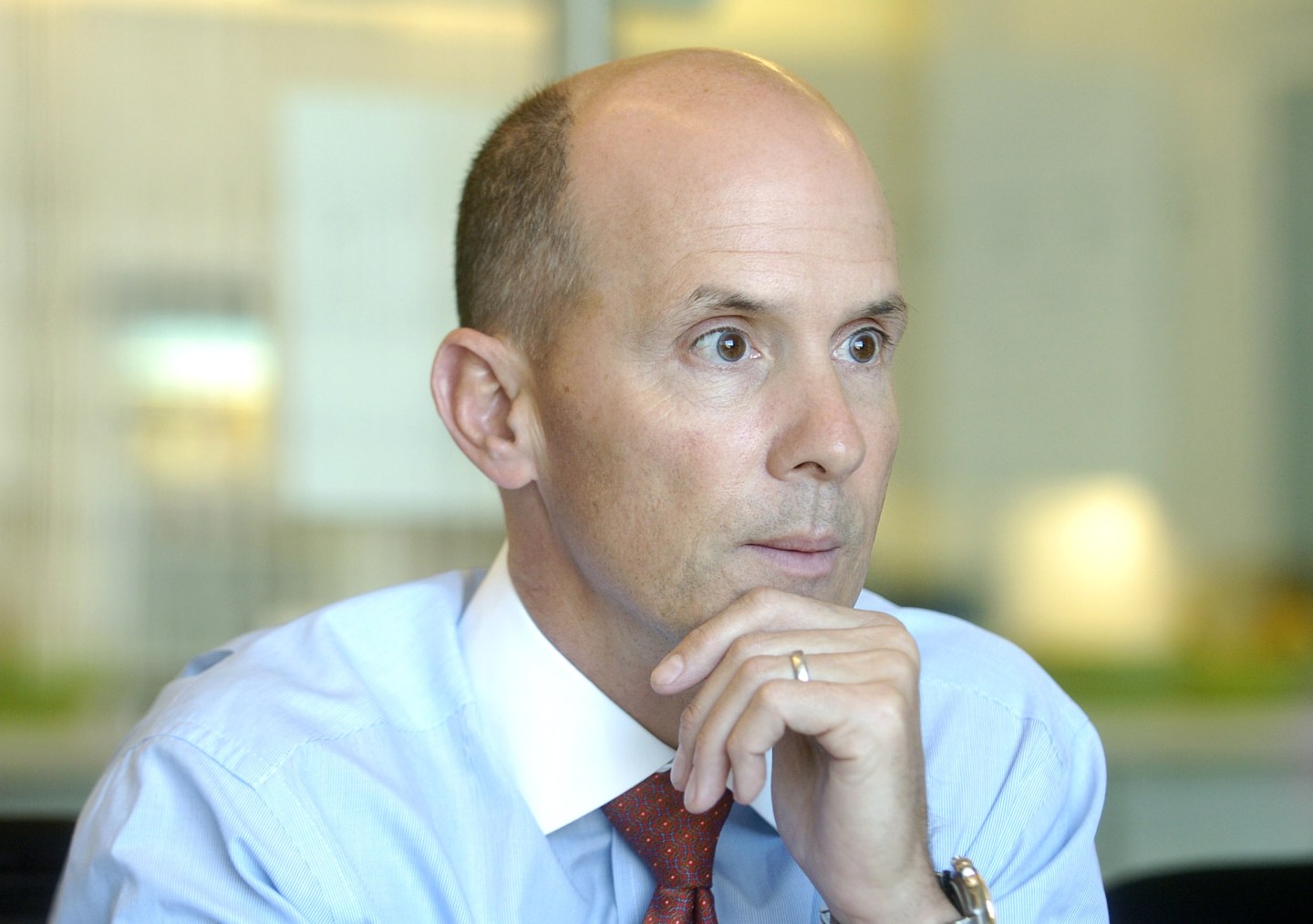 Equifax CEO Richard F. Smith speaks with Bloomberg News repo
