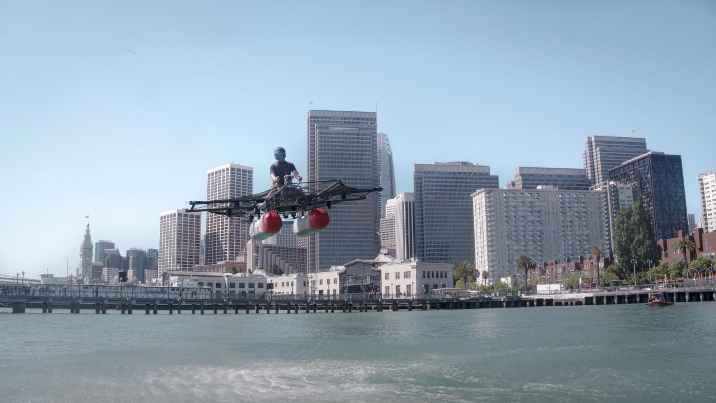 The Kitty Hawk Flyer, a personal aircraft in development by the Mountain View, Calif. based startup.