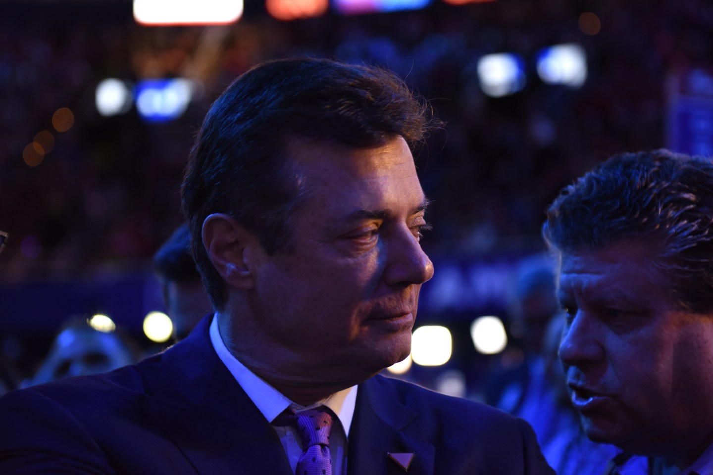 CLEVELAND, OH - JULY 21: Trump campaign manager Paul Manafort w