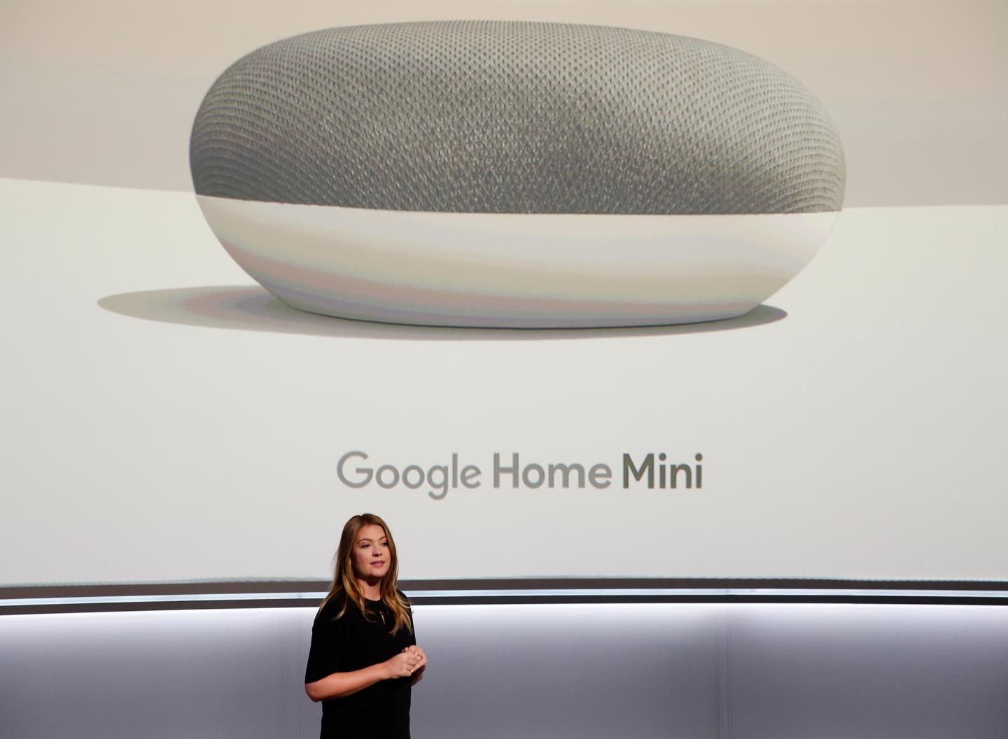 Google's Olsson speaks during a launch event in San Francisco