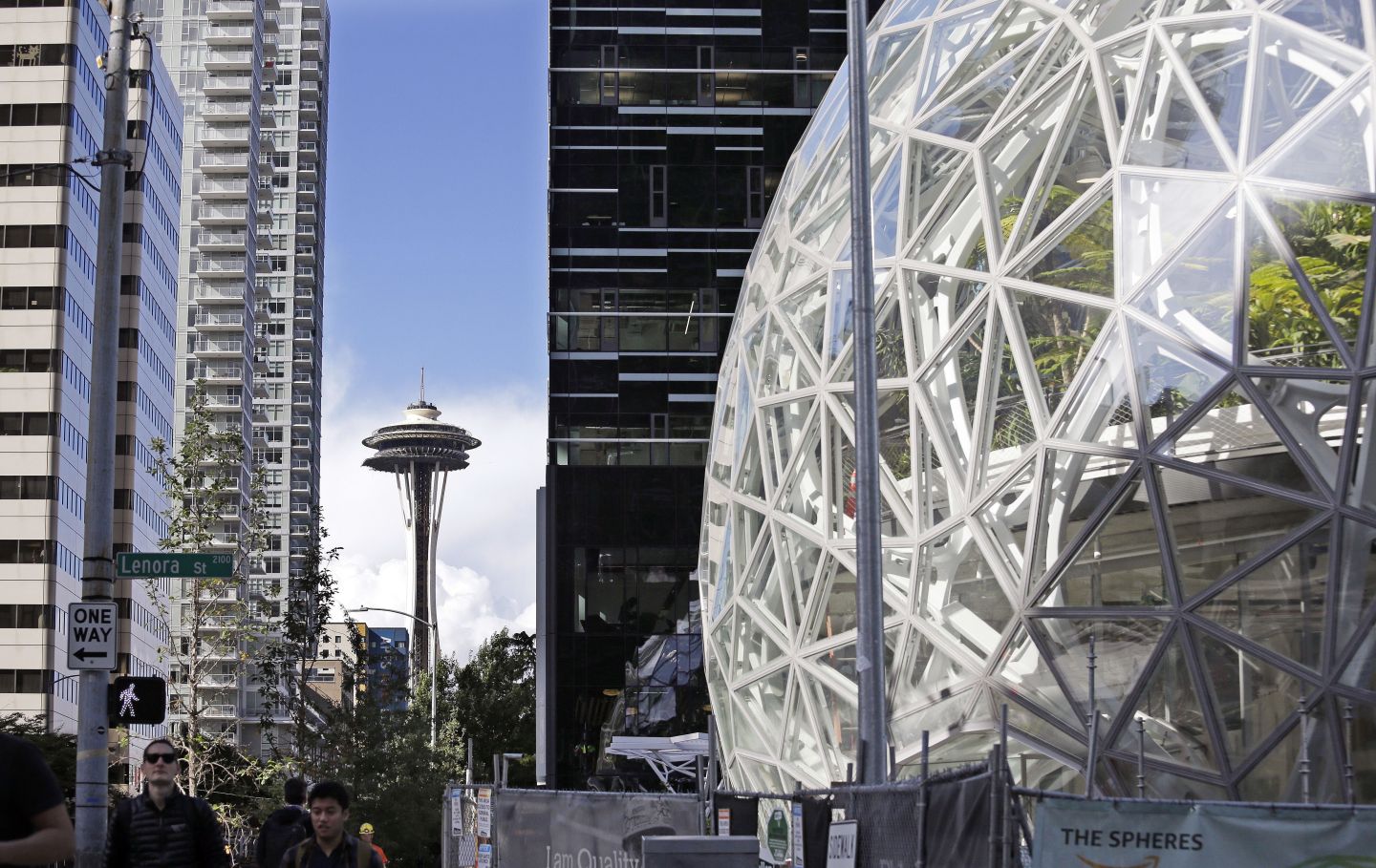 Amazon-New HQ-The Downside, Seattle, USA - 11 Oct 2017