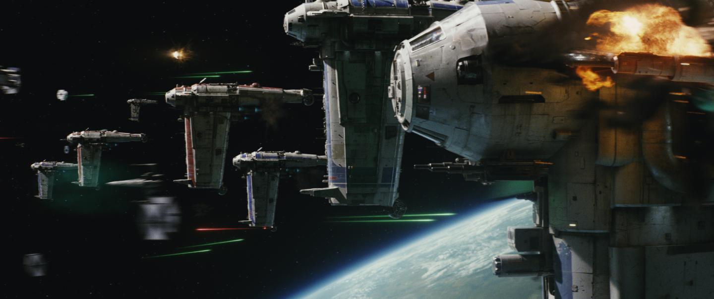 Star Wars: The Last JediPhoto: Film Frames Industrial Light &amp; Magic/Lucasfilm©2017 Lucasfilm Ltd. All Rights Reserved.