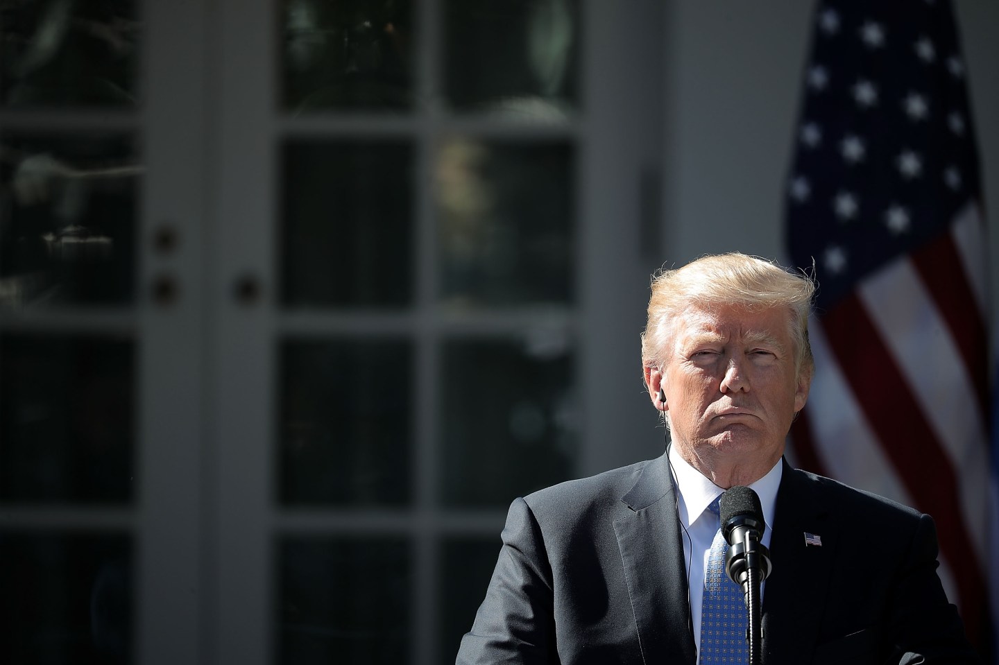 President Trump Holds Joint Press Conference With PM Of Greece In Rose Garden