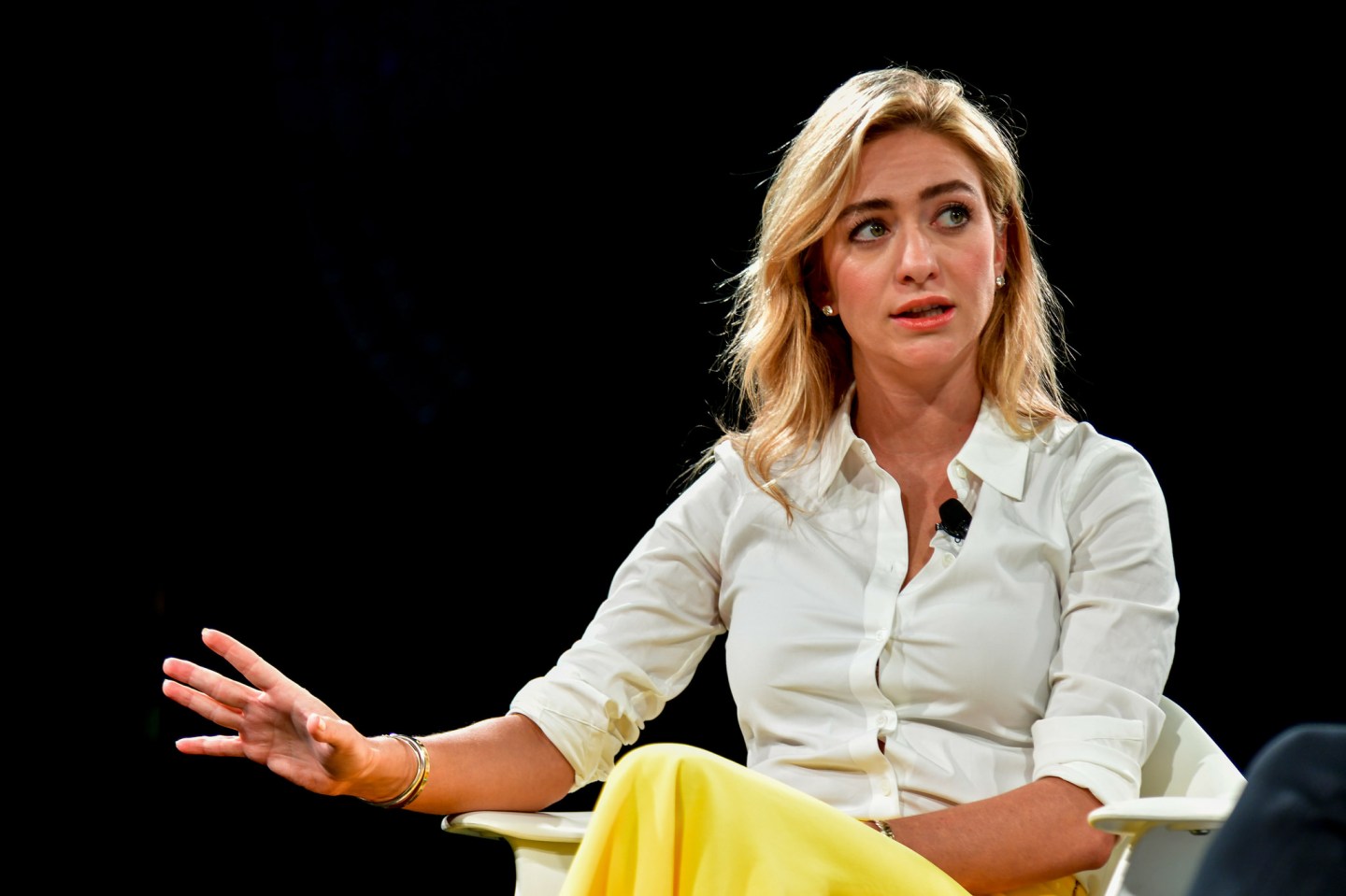 Whitney Wolfe, founder and CEO of Bumble, at the 2017 Coins2Day Most Powerful Women Next Gen Summit in Laguna Niguel, Calif.