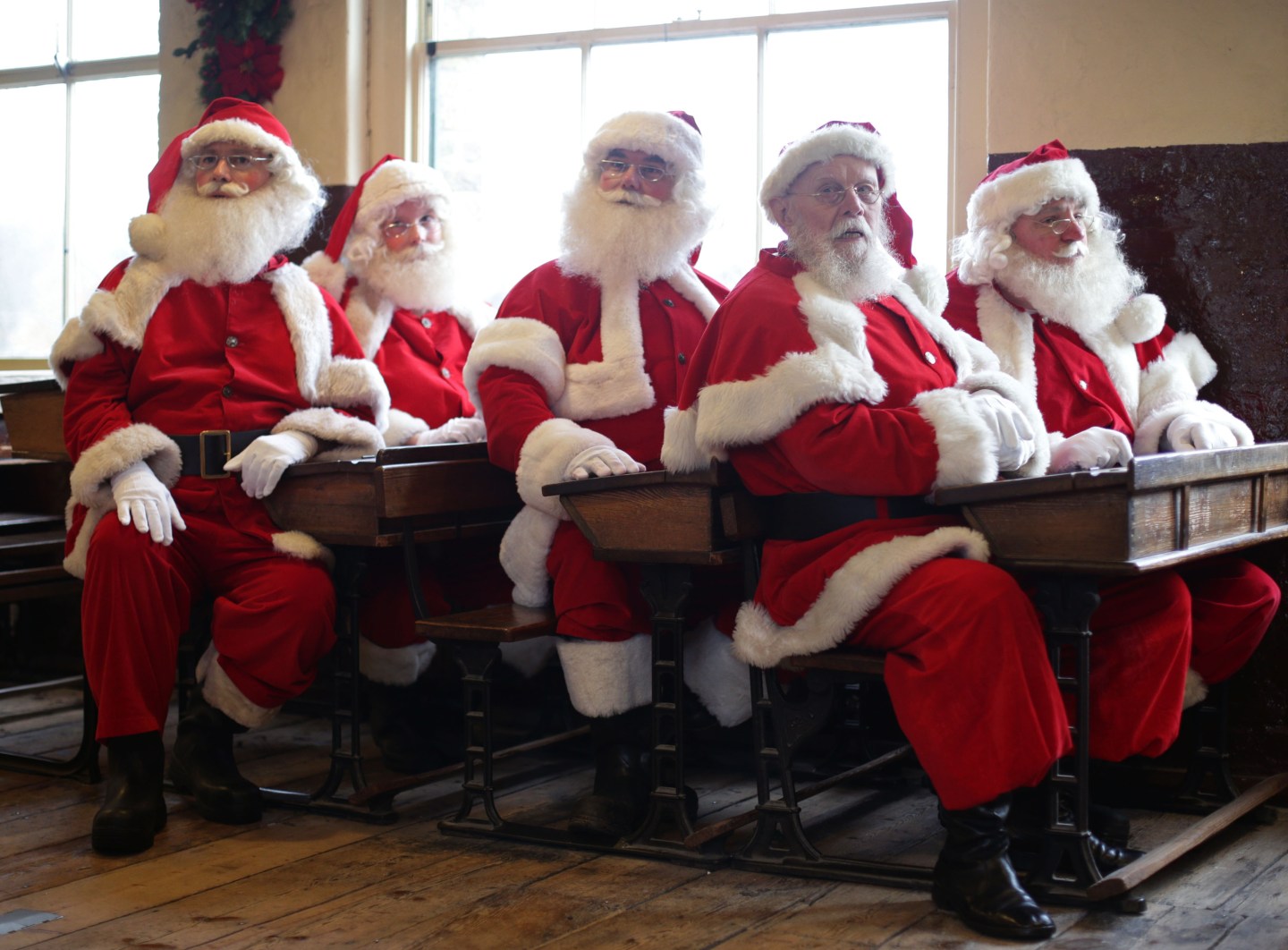 Ministry of Fun Santa School photocall