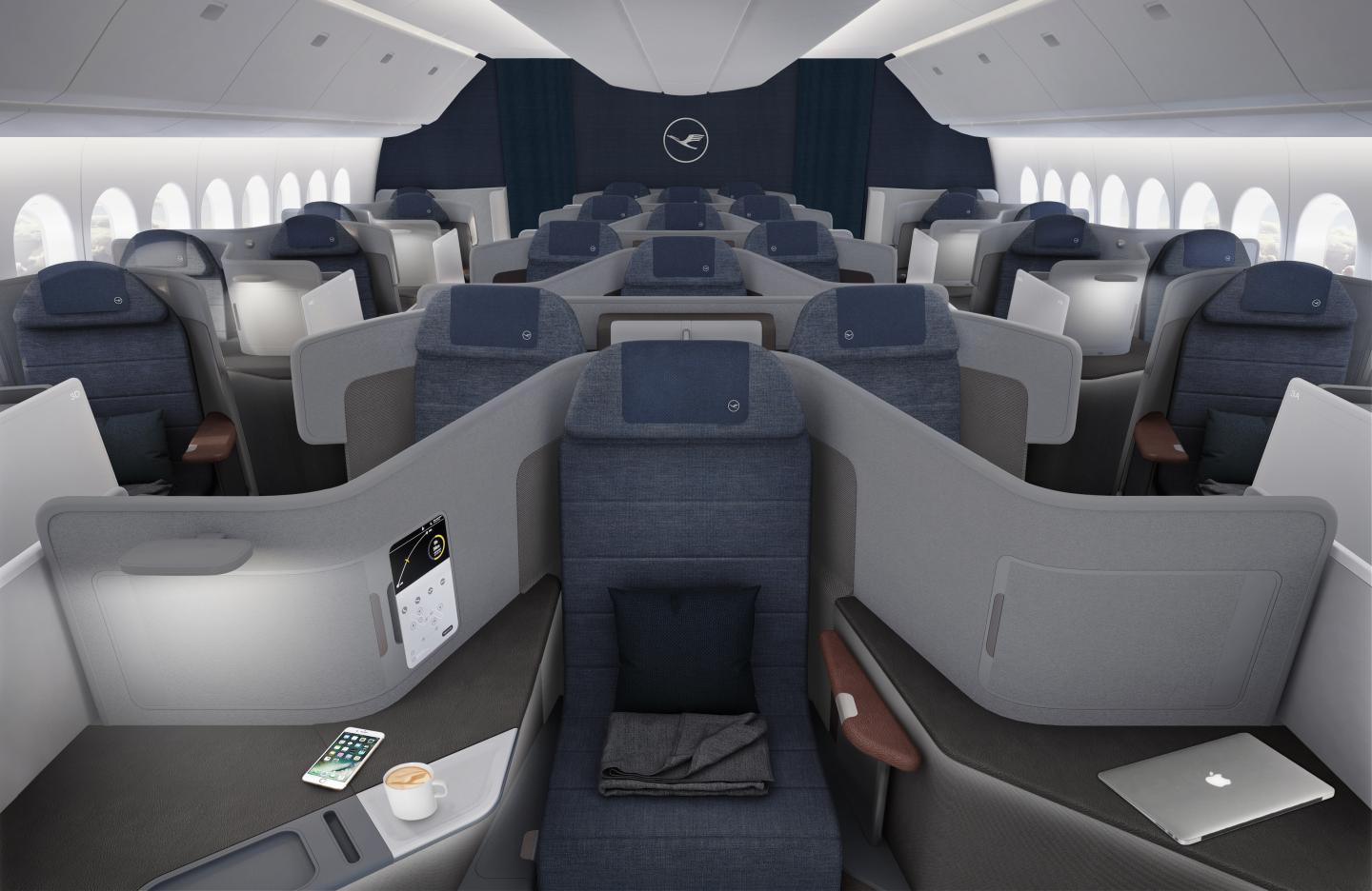 Lufthansa Just Revealed Its New Throne-Like Business Class Seats
