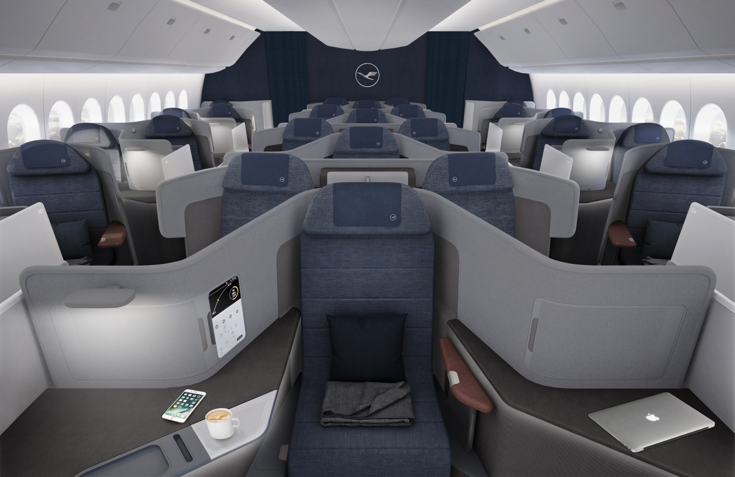 Lufthansa Just Revealed Its New Throne-Like Business Class Seats