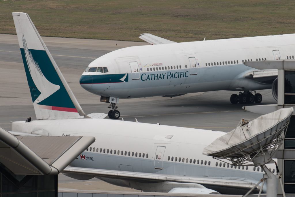 HONG KONG-CHINA-CATHAY-AIRLINE-EARNINGS