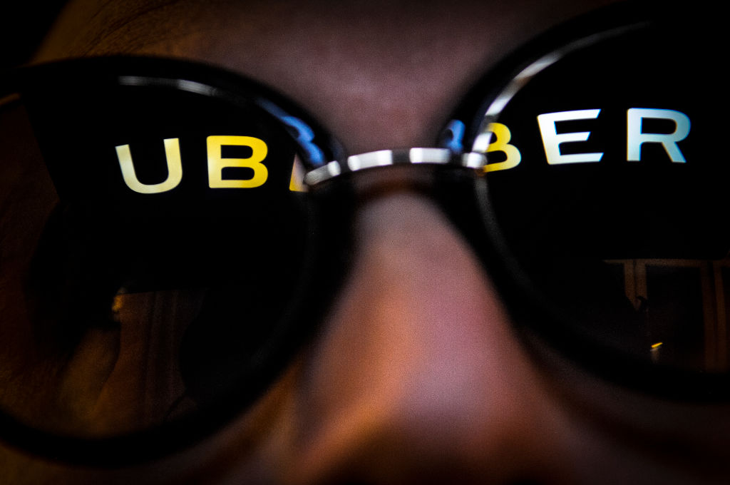 Uber Logo in Sunglasses