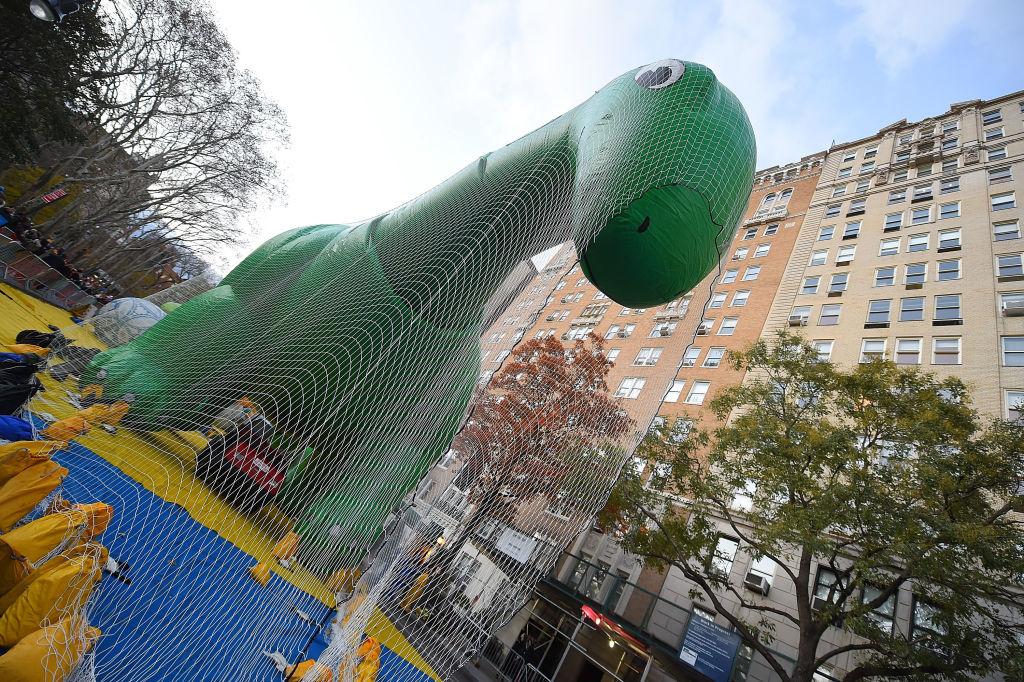 91st Annual Macy's Thanksgiving Day Parade - Balloon Inflation
