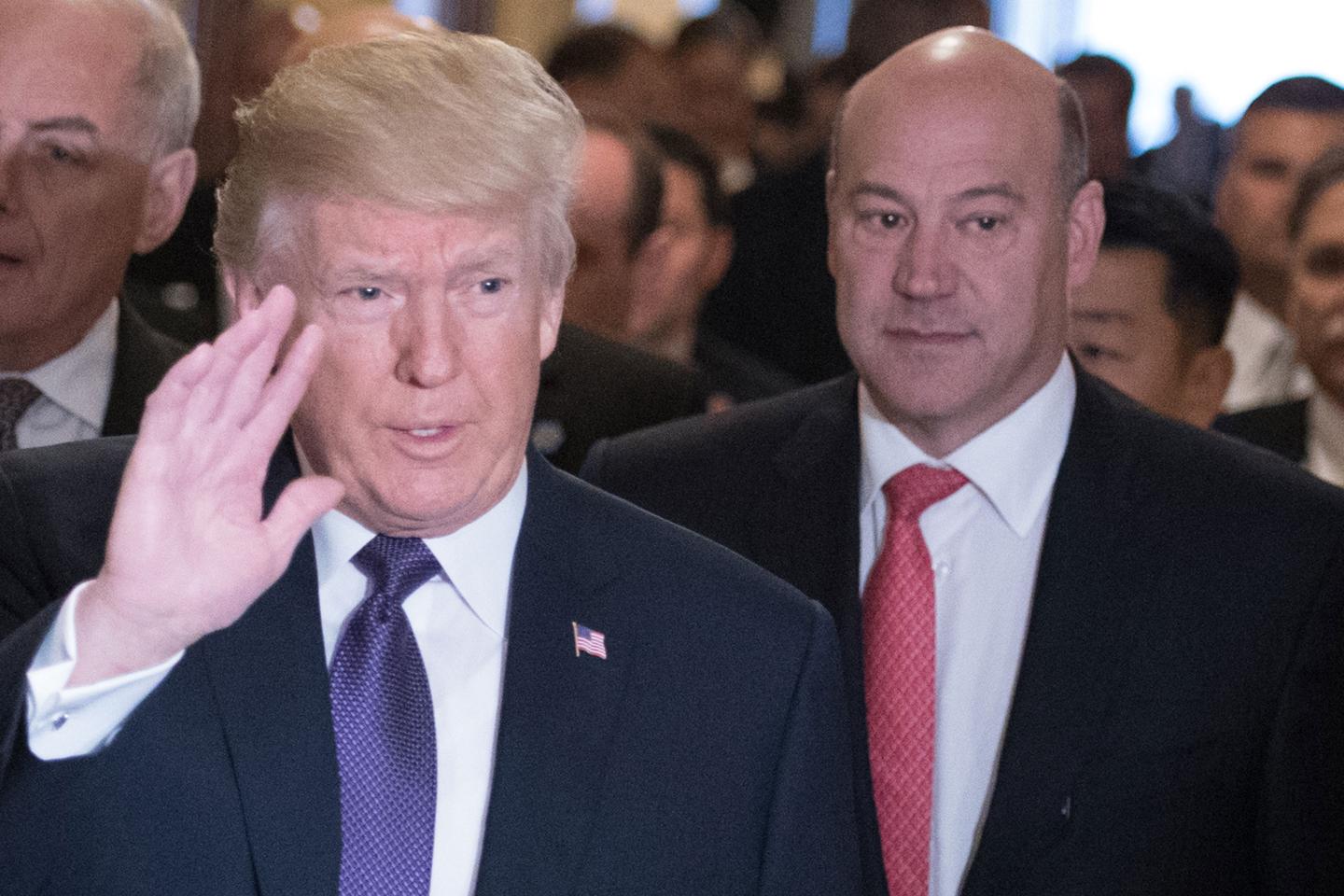 Gary Cohn Faked a Bad Connection to Get Trump Off the Phone, Says Senator