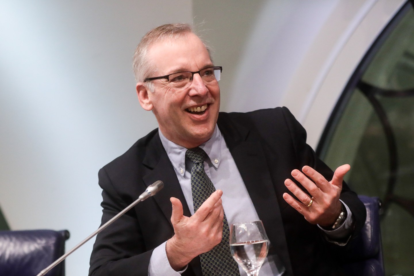 Bank Of England Governor Mark Carney Speaks At A Panel Discussion