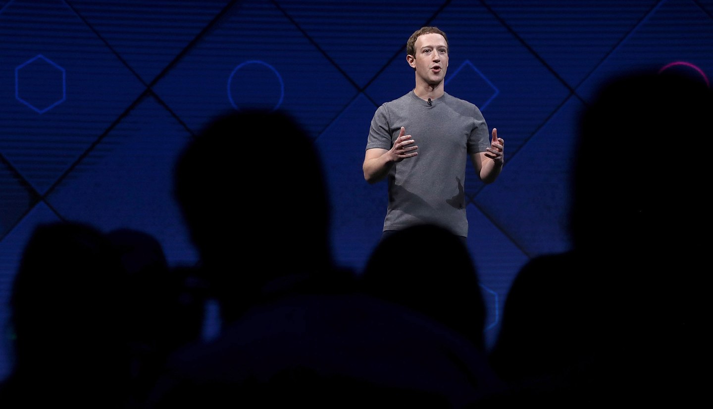 Mark Zuckerberg Delivers Keynote Address At Facebook F8 Conference