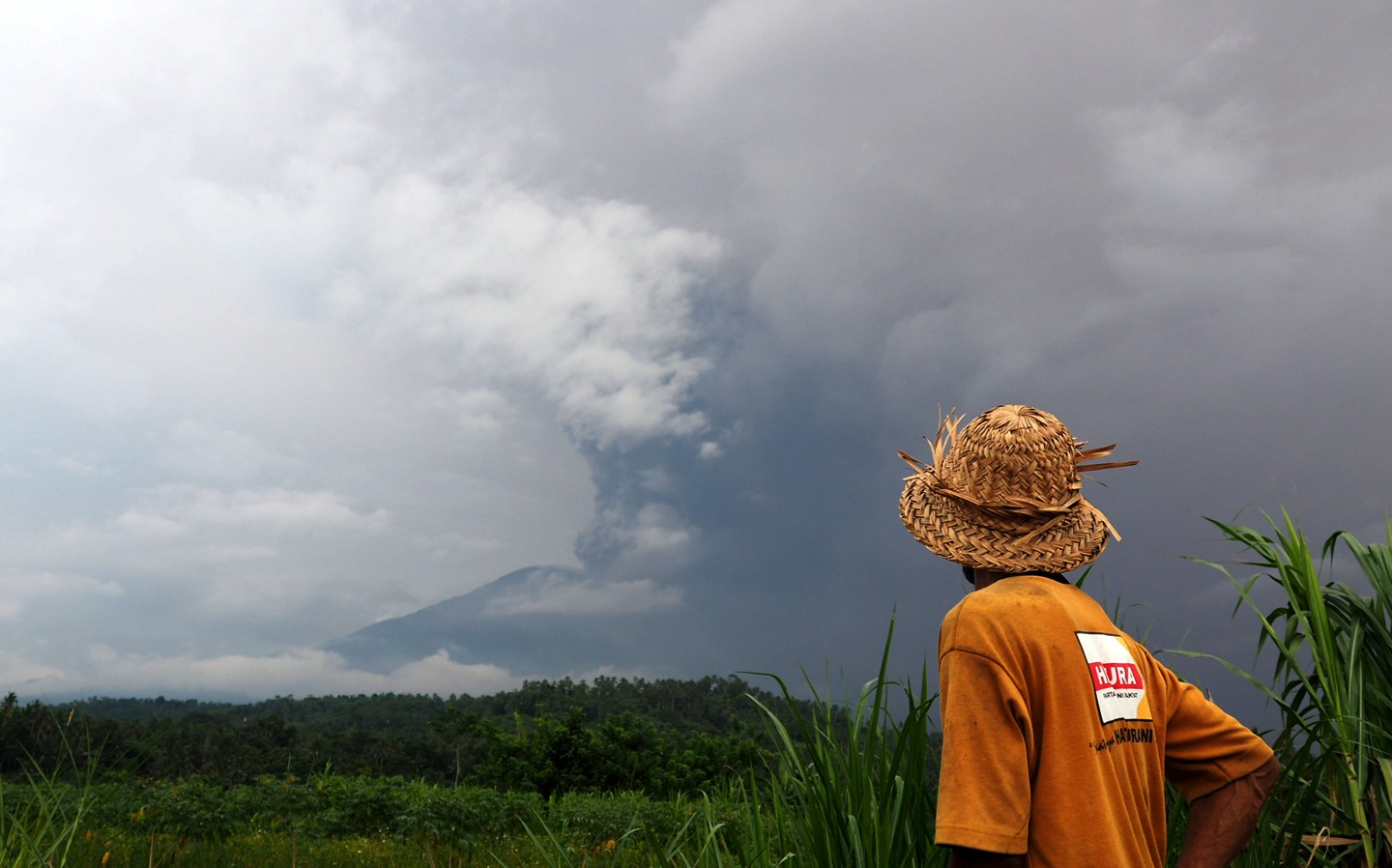 Mount Agung Eruption In Indonesia
