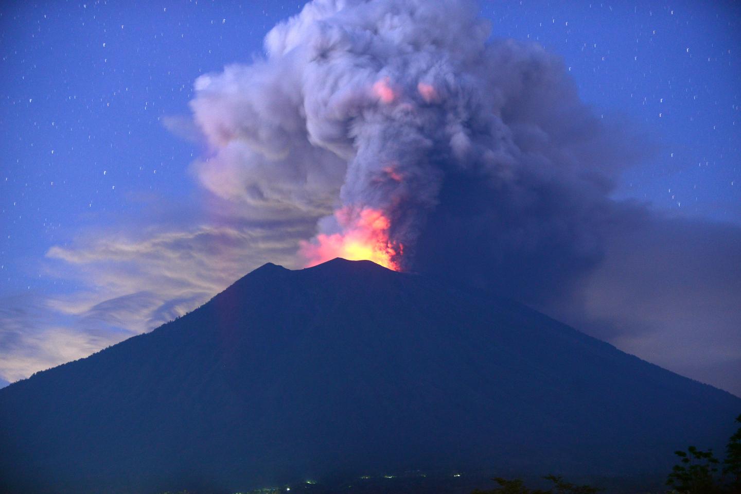 INDONESIA-BALI-VOLCANO