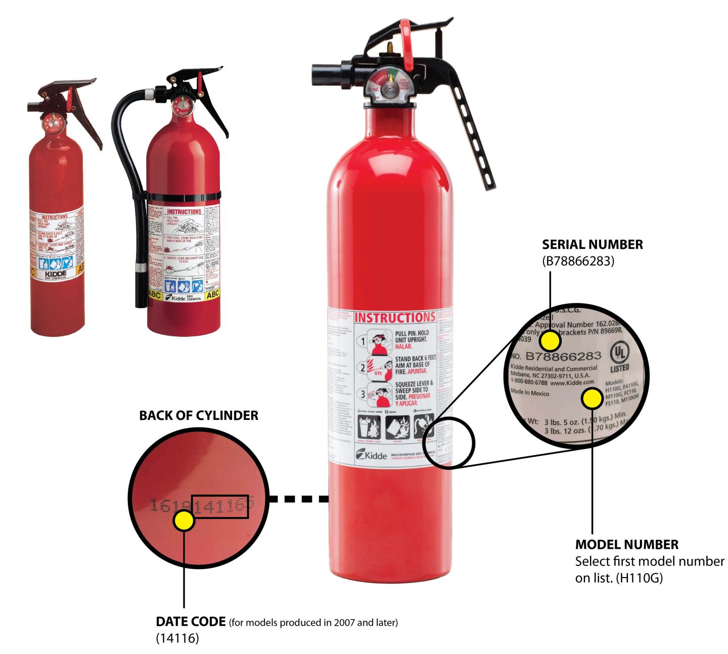 Kidde Fire Extinguisher