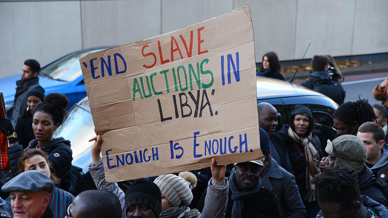 raceAhead: The Libyan Slave Trade Must End, May Admonishes Trump, The Nazi Next Door Gets Fired
