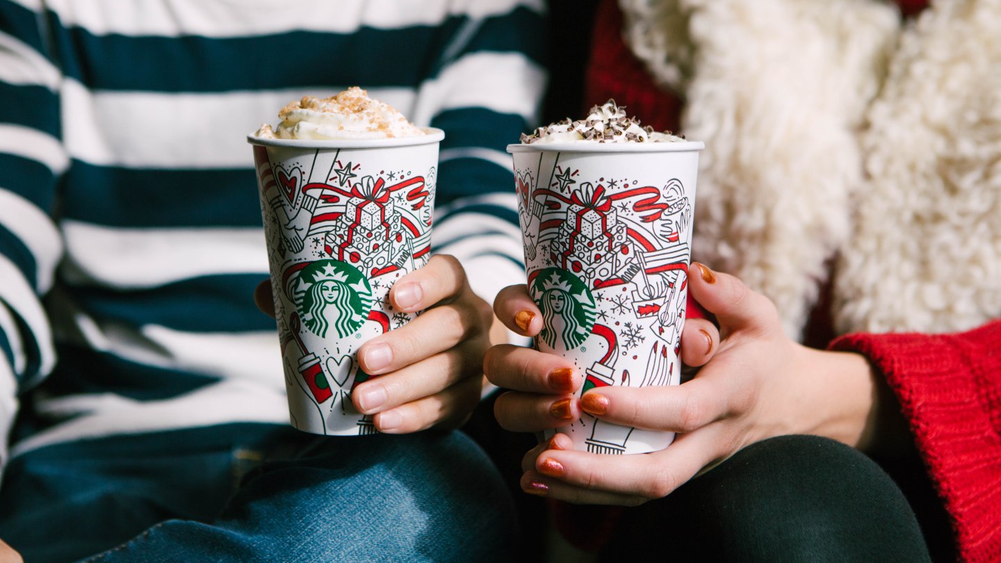 Starbucks holiday drinks