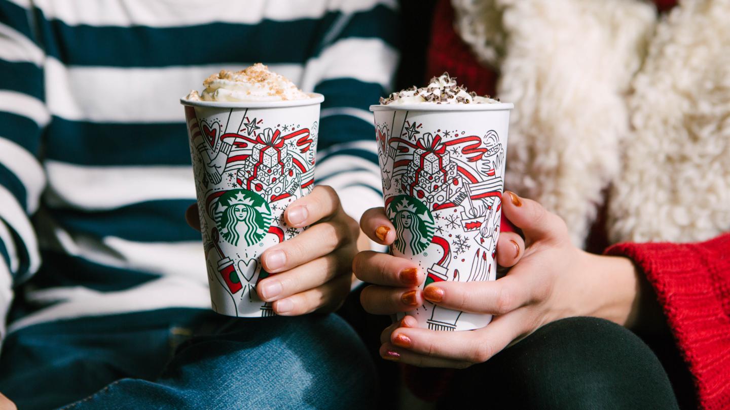 Starbucks holiday drinks