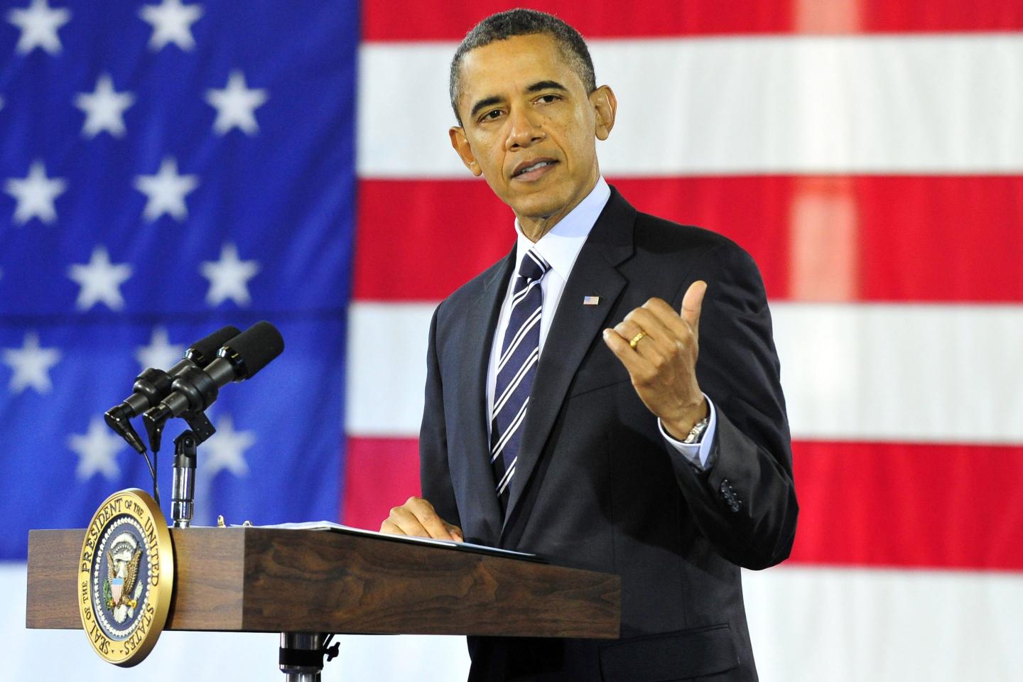 Former President Barack Obama talked about data privacy and cybersecurity during an event in San Francisco.
