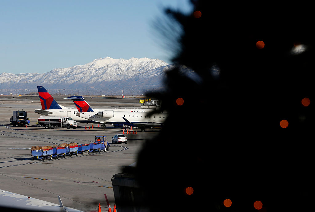 Security At The Salt Lake City International Airport During Holiday Travel