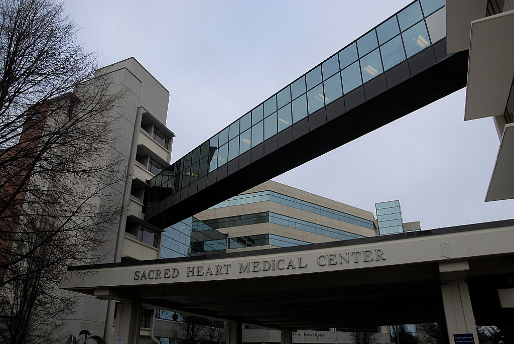 Sacred heart medicak center in Spokane in wshington, USA