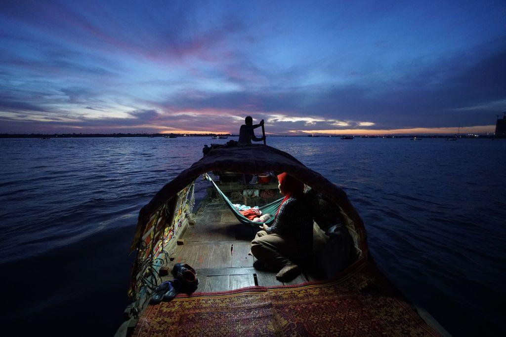 Cham Muslims Living on the Mekong River
