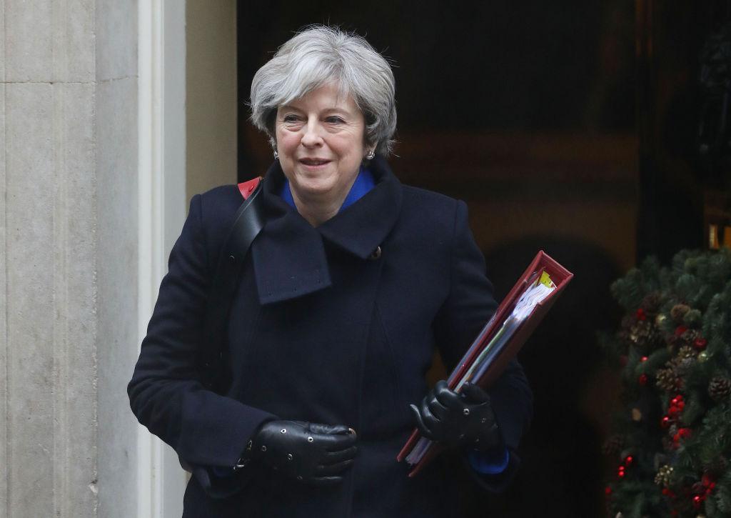 Here’s Why Theresa May Says London Bankers Should Be Optimistic About Brexit