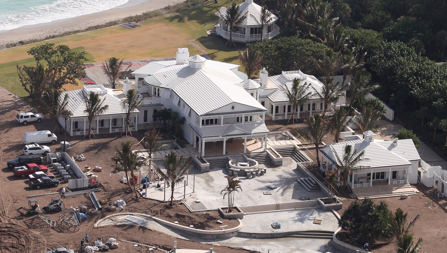 Celine Dion Builds Huge Water Park In Her Garden