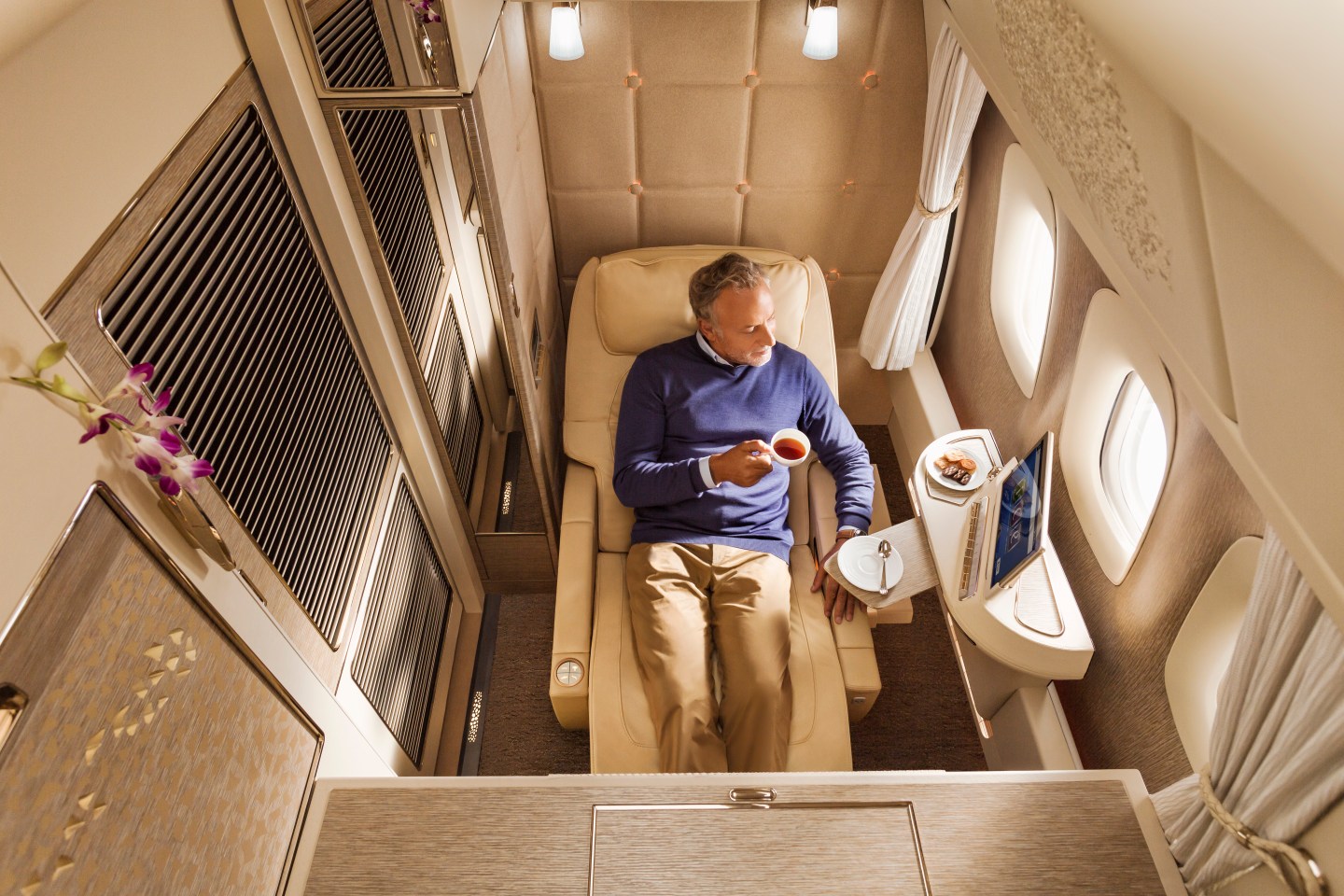Emirates Is Flying Into the Future With Virtual Windows and ‘Zero-Gravity’ Seats